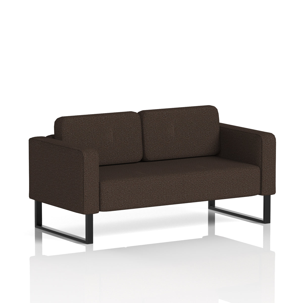 Elverton Bespoke Two-Seater Sofa Synergy - Wed Black - Industrious Decor