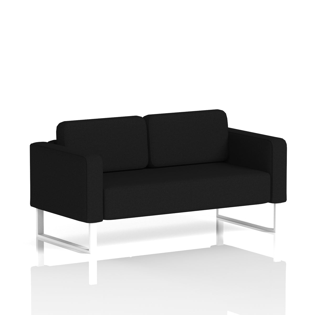 Elverton Bespoke Two-Seater Sofa X2 - Diameter White - Industrious Decor