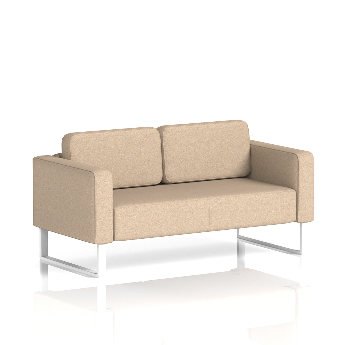 Elverton Bespoke Two-Seater Sofa Synergy - Affix White - Industrious Decor