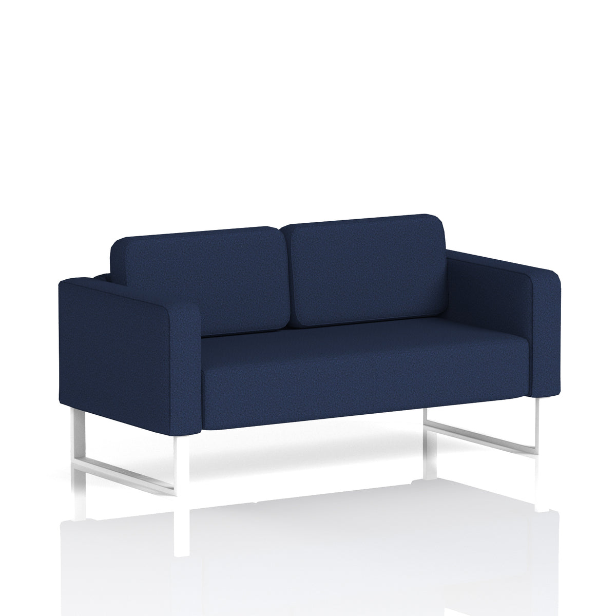 Elverton Bespoke Two-Seater Sofa Synergy - Alike White - Industrious Decor