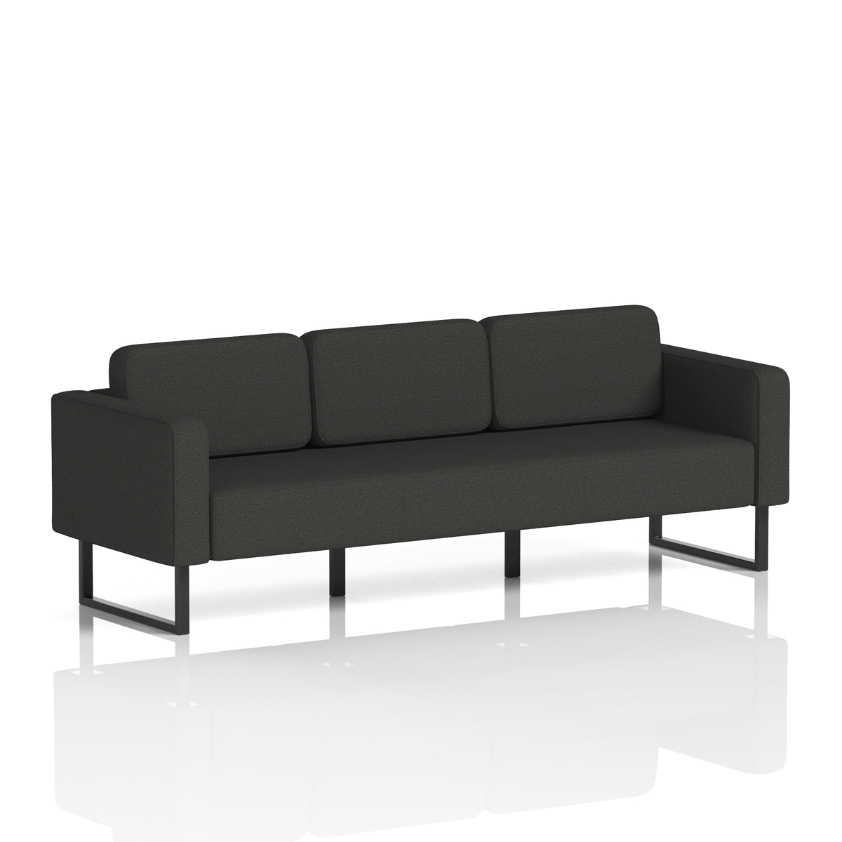 Elverton Bespoke Three-Seater Sofa Synergy - Mix Black - Industrious Decor