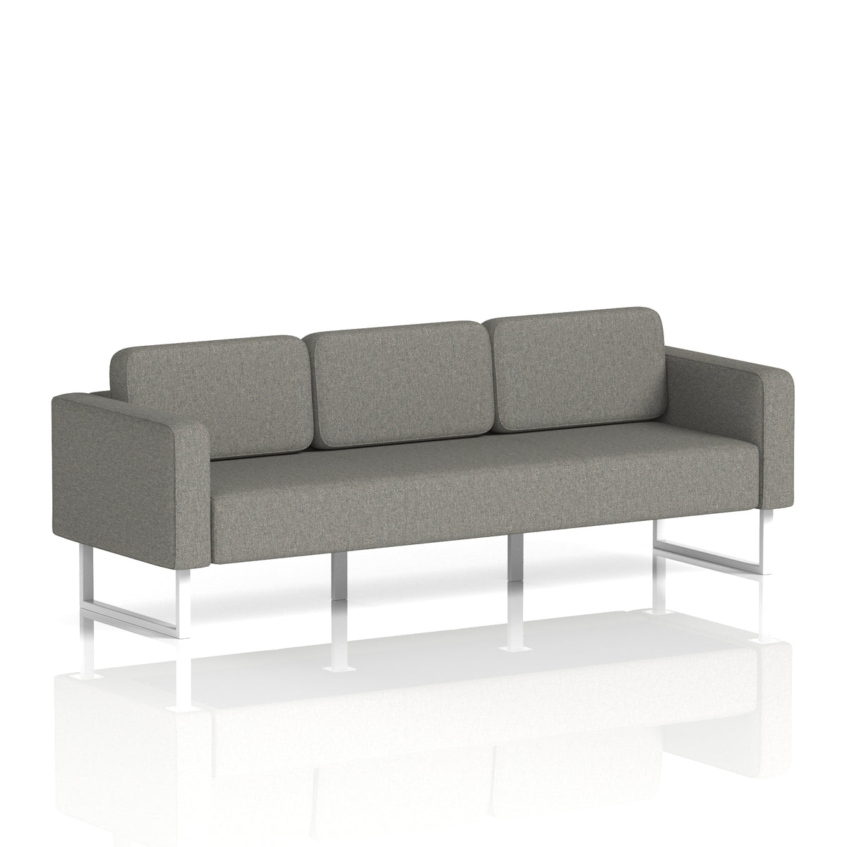 Elverton Bespoke Three-Seater Sofa X2 - Number White - Industrious Decor