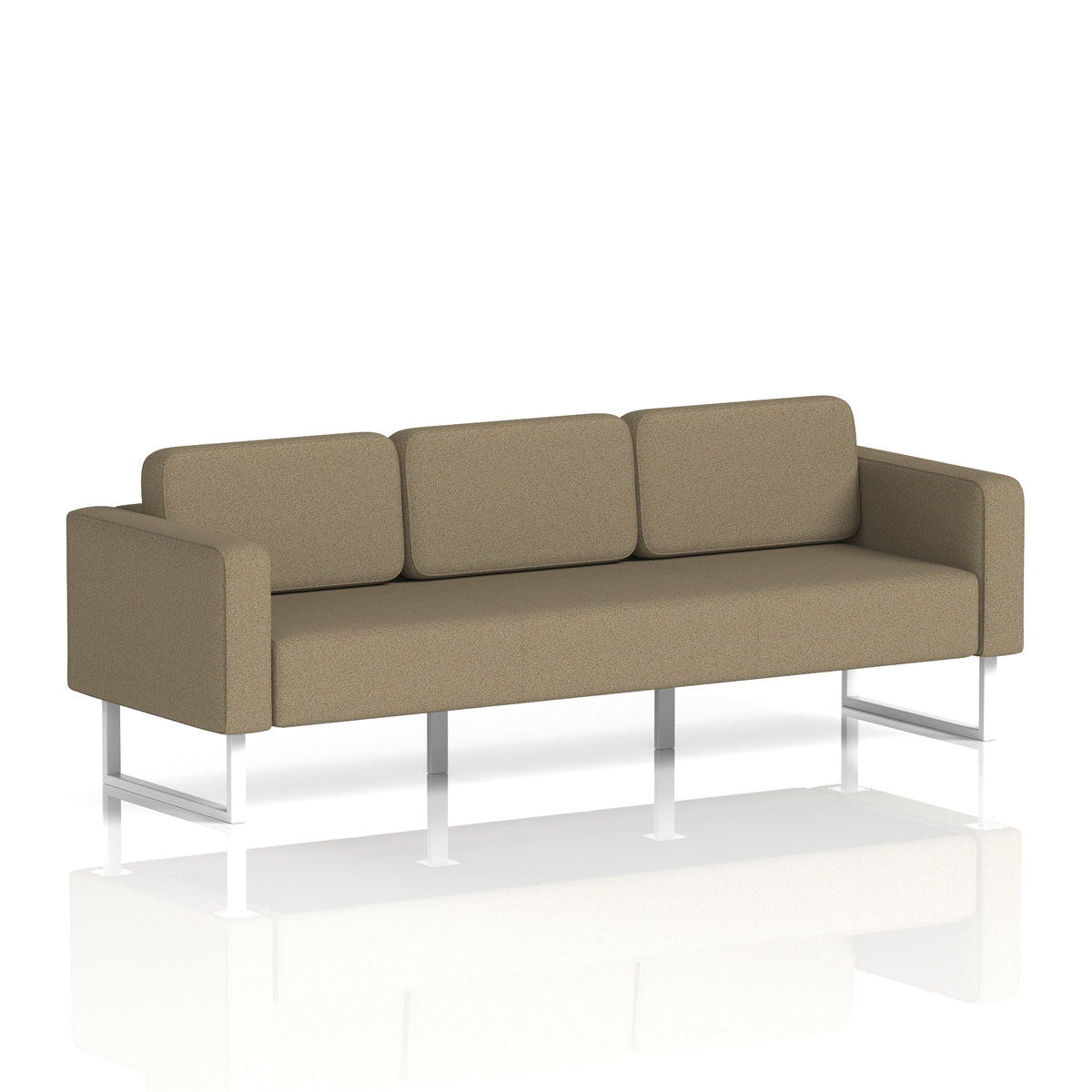 Elverton Bespoke Three-Seater Sofa Main Line Flax - Bank White - Industrious Decor