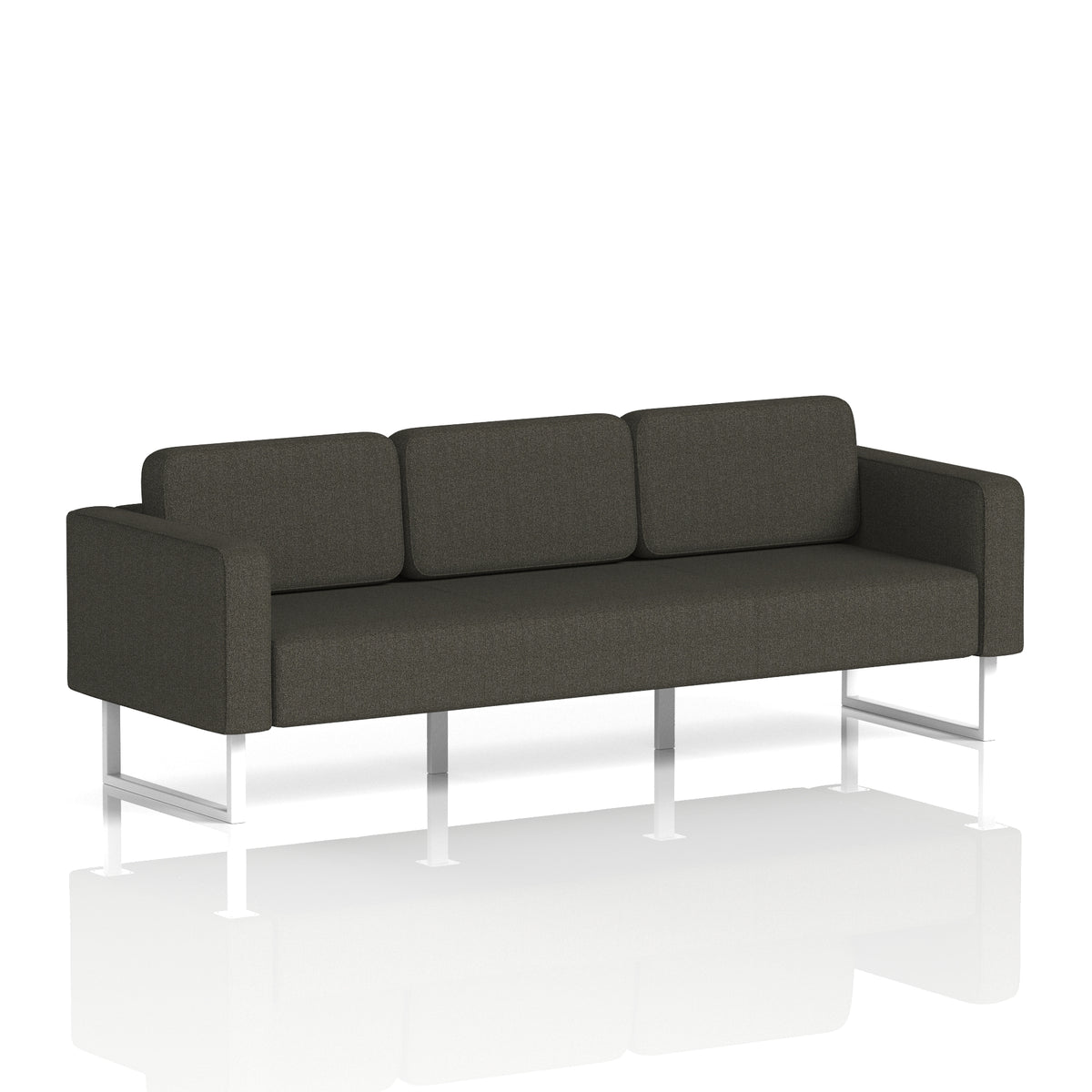 Elverton Bespoke Three-Seater Sofa Main Line Flax - Temple White - Industrious Decor