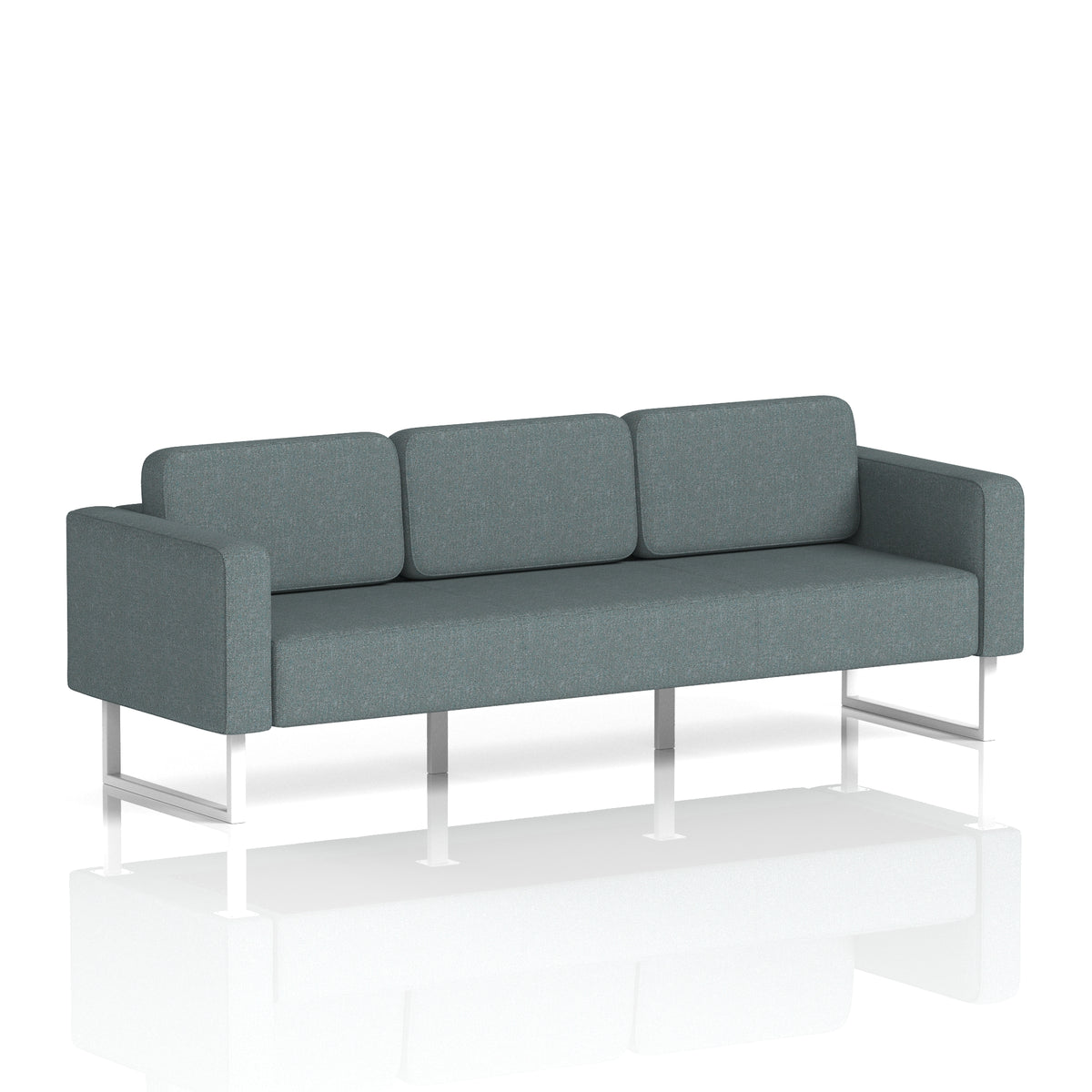 Elverton Bespoke Three-Seater Sofa Main Line Flax - Westminster White - Industrious Decor