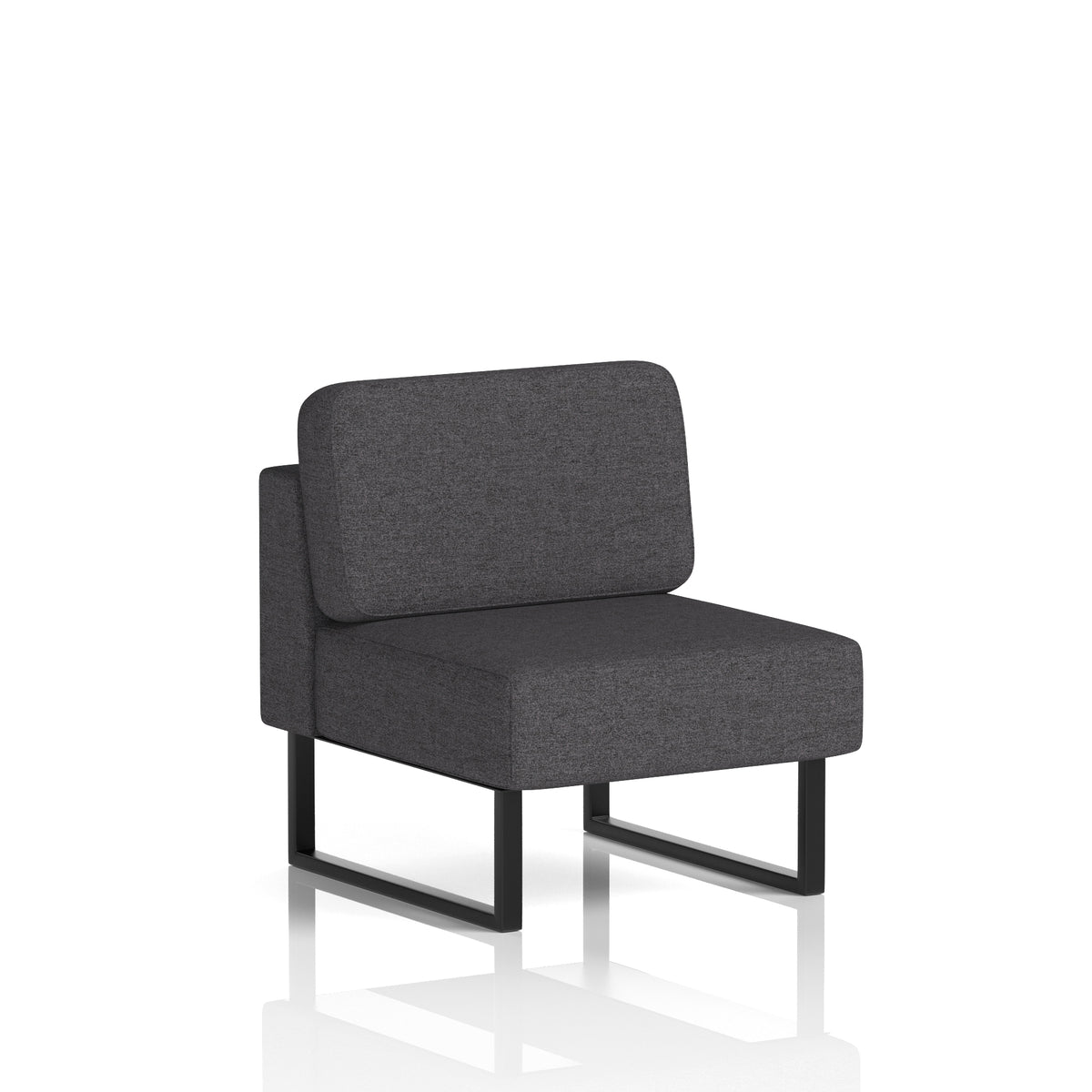 Brixworth Modular Seating Central Unit X2 - Arithmetic Black - Industrious Decor