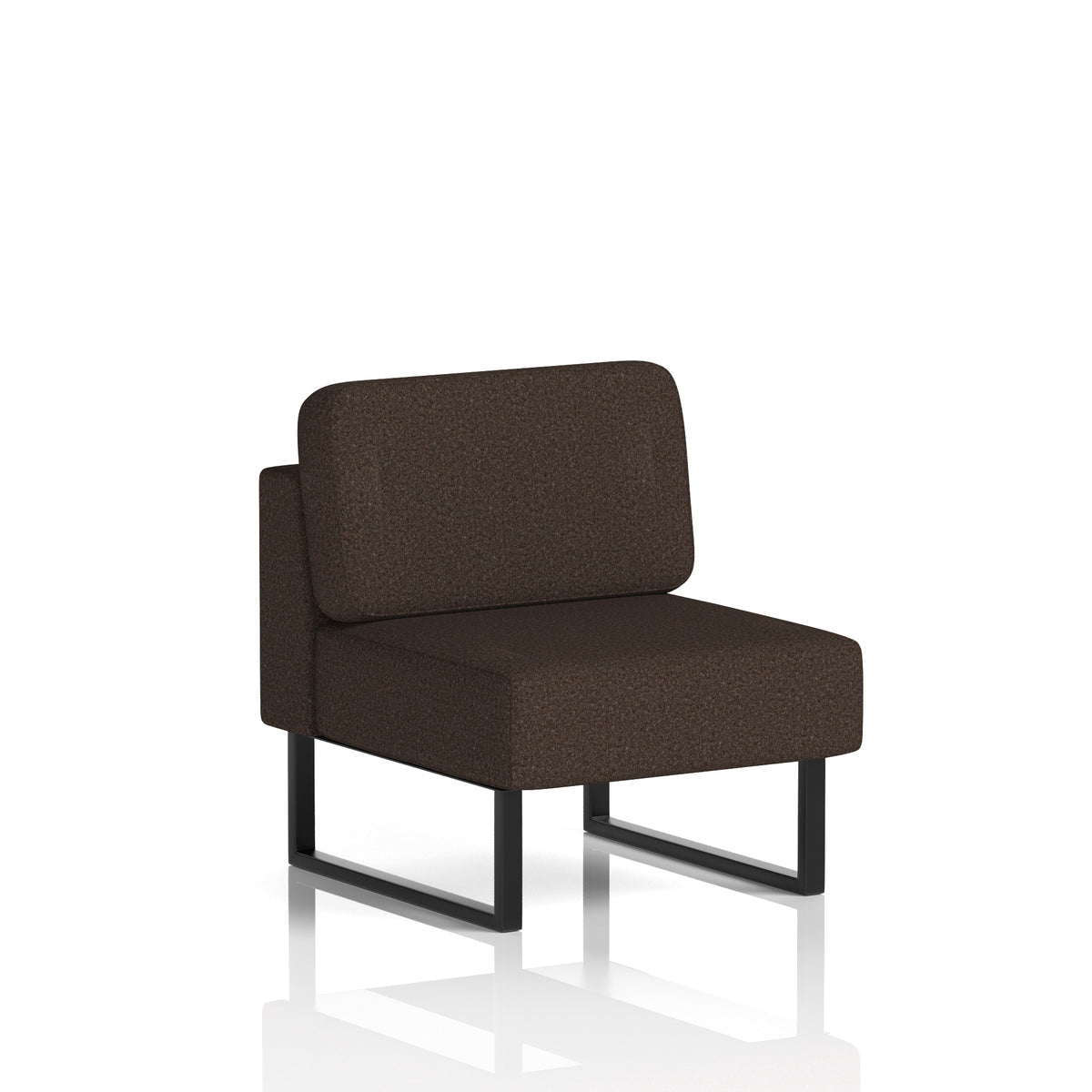 Brixworth Modular Seating Central Unit Synergy - Wed Black - Industrious Decor