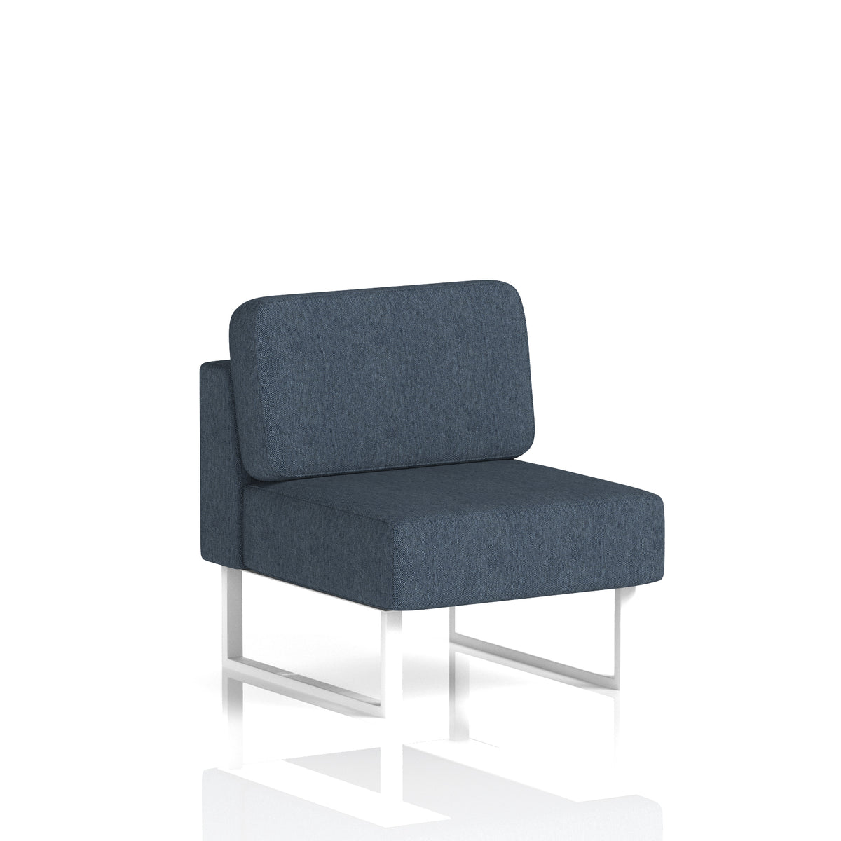 Brixworth Modular Seating Central Unit Rivet - Crucible White - Industrious Decor
