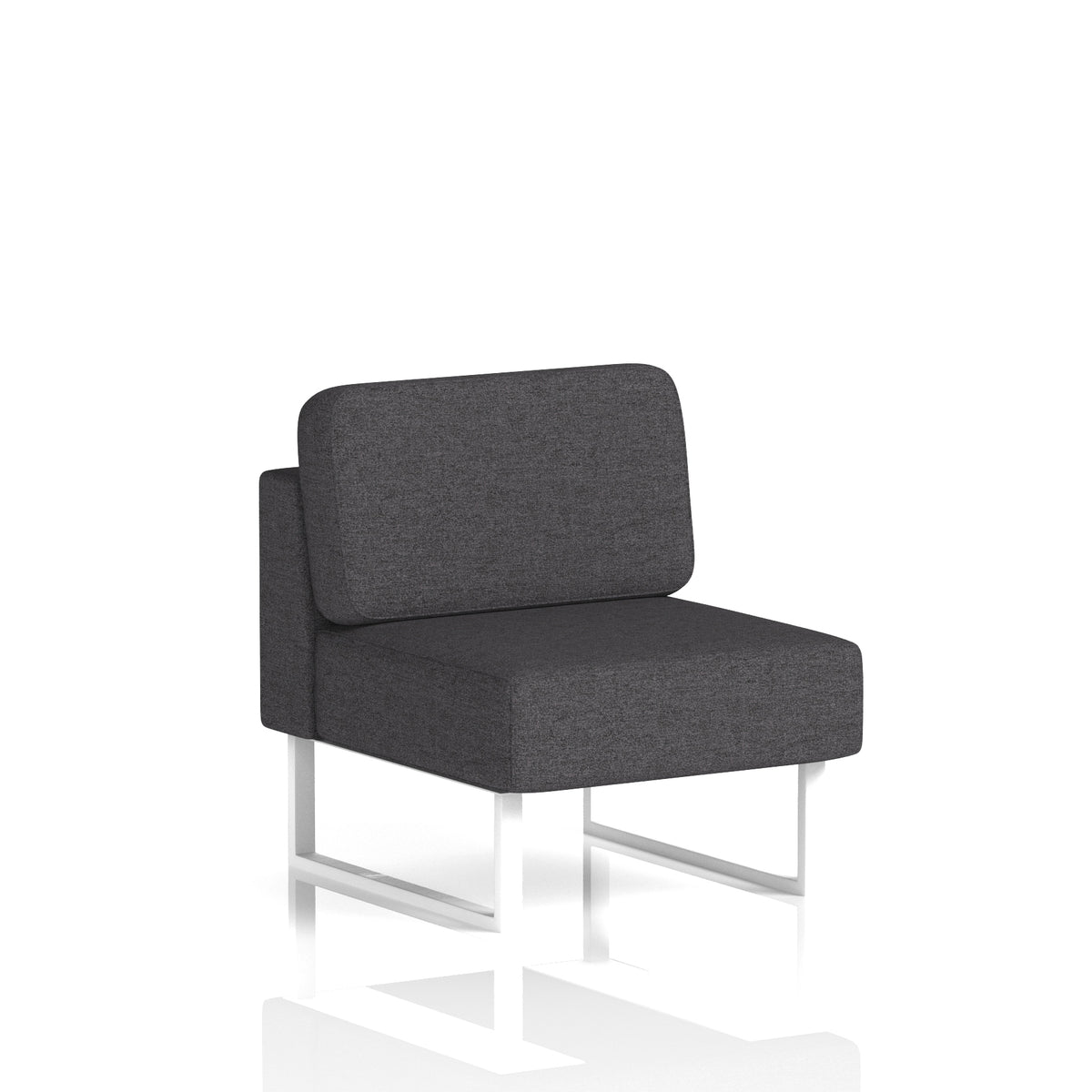 Brixworth Modular Seating Central Unit X2 - Arithmetic White - Industrious Decor