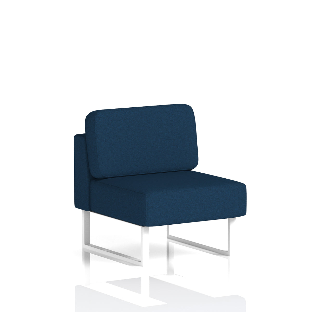 Brixworth Modular Seating Central Unit X2 - Calculus White - Industrious Decor