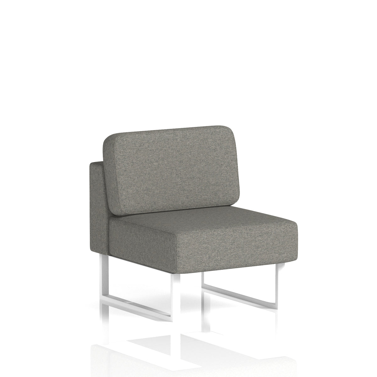 Brixworth Modular Seating Central Unit X2 - Number White - Industrious Decor