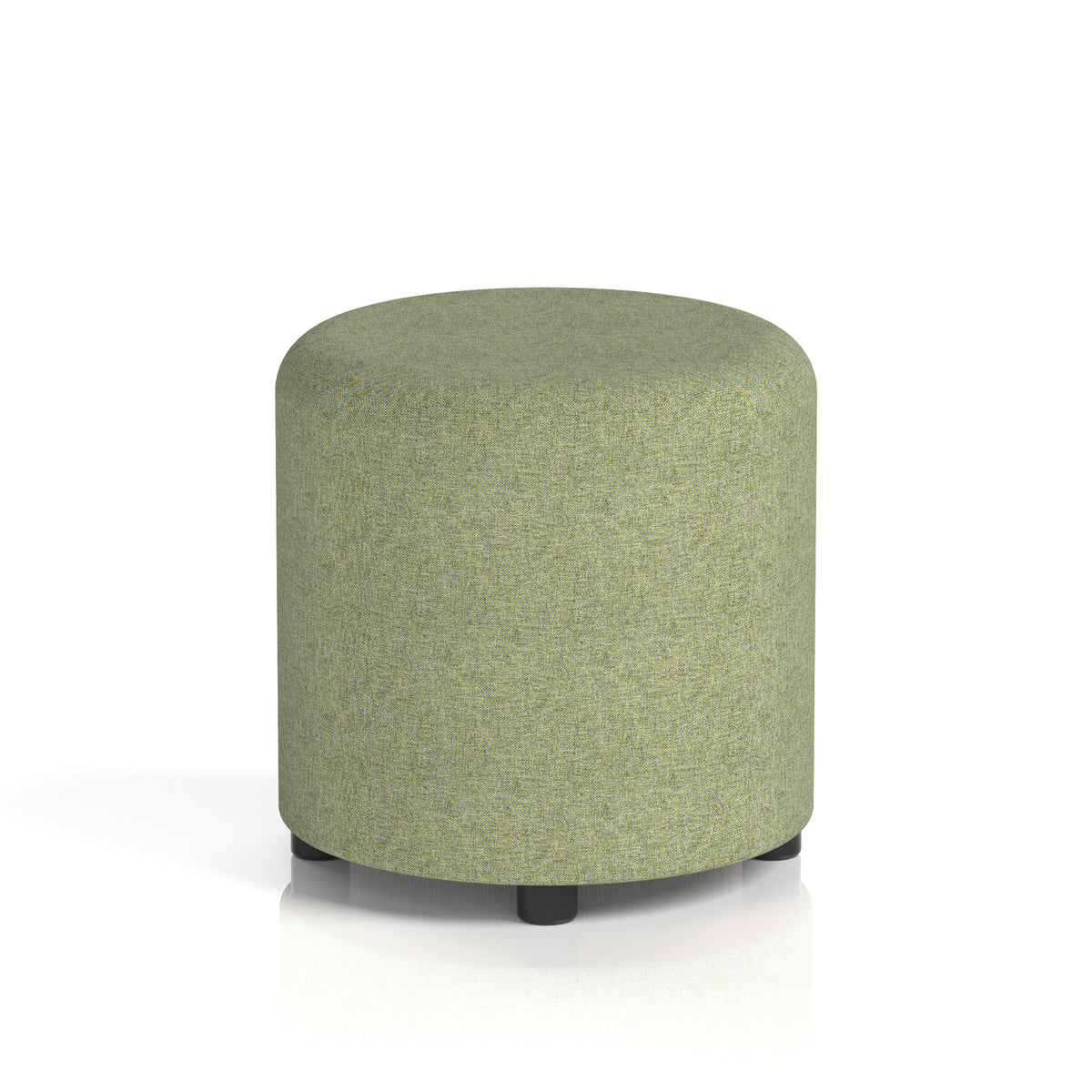 Commercial Round Stool – Single Tone | Crib 5 Contract Rivet - Burnish Body And Top - Industrious Decor