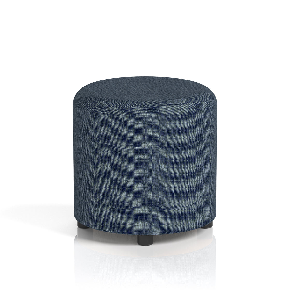 Commercial Round Stool – Single Tone | Crib 5 Contract Rivet - Crucible Body And Top - Industrious Decor