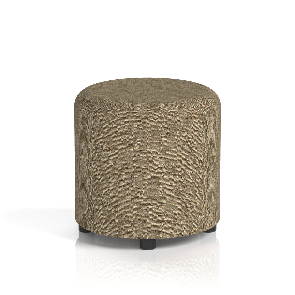 Commercial Round Stool – Single Tone | Crib 5 Contract Main Line Flax - Bank Body And Top - Industrious Decor