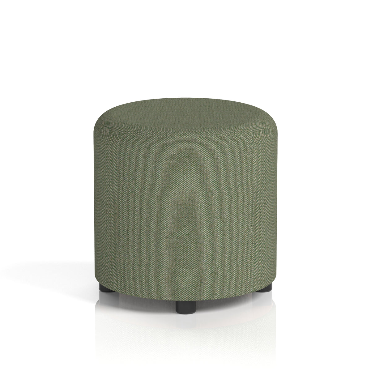 Commercial Round Stool – Single Tone | Crib 5 Contract Main Line Flax - Monument Body And Top - Industrious Decor