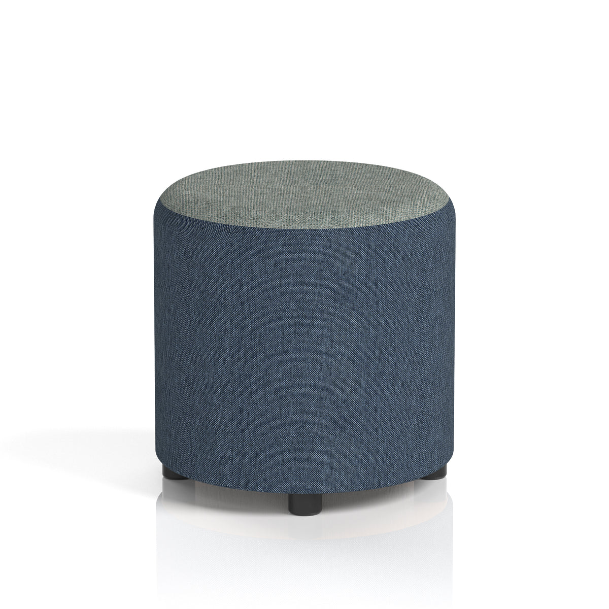 Commercial Round Stool – Two Tone | Crib 5 Contract Rivet - Crucible Body Prime Top - Industrious Decor