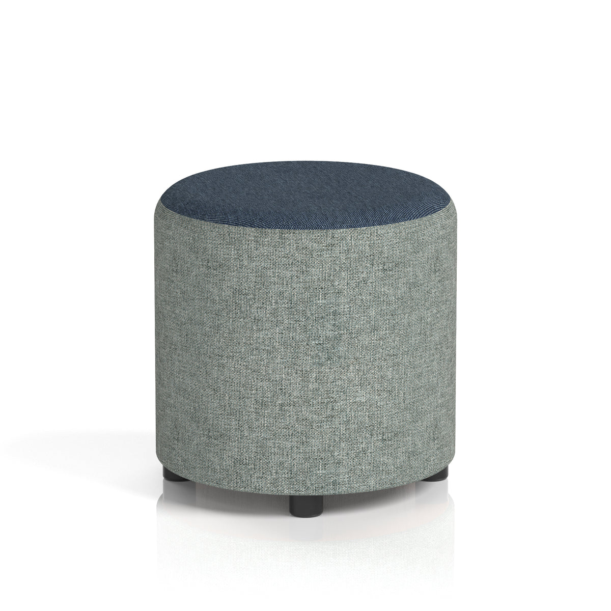 Commercial Round Stool – Two Tone | Crib 5 Contract Rivet - Prime Body Crucible Top - Industrious Decor