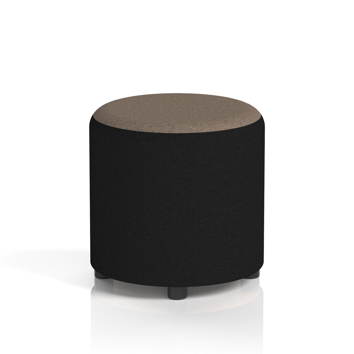 Commercial Round Stool – Two Tone | Crib 5 Contract X2 - Diameter Body Theory Top - Industrious Decor