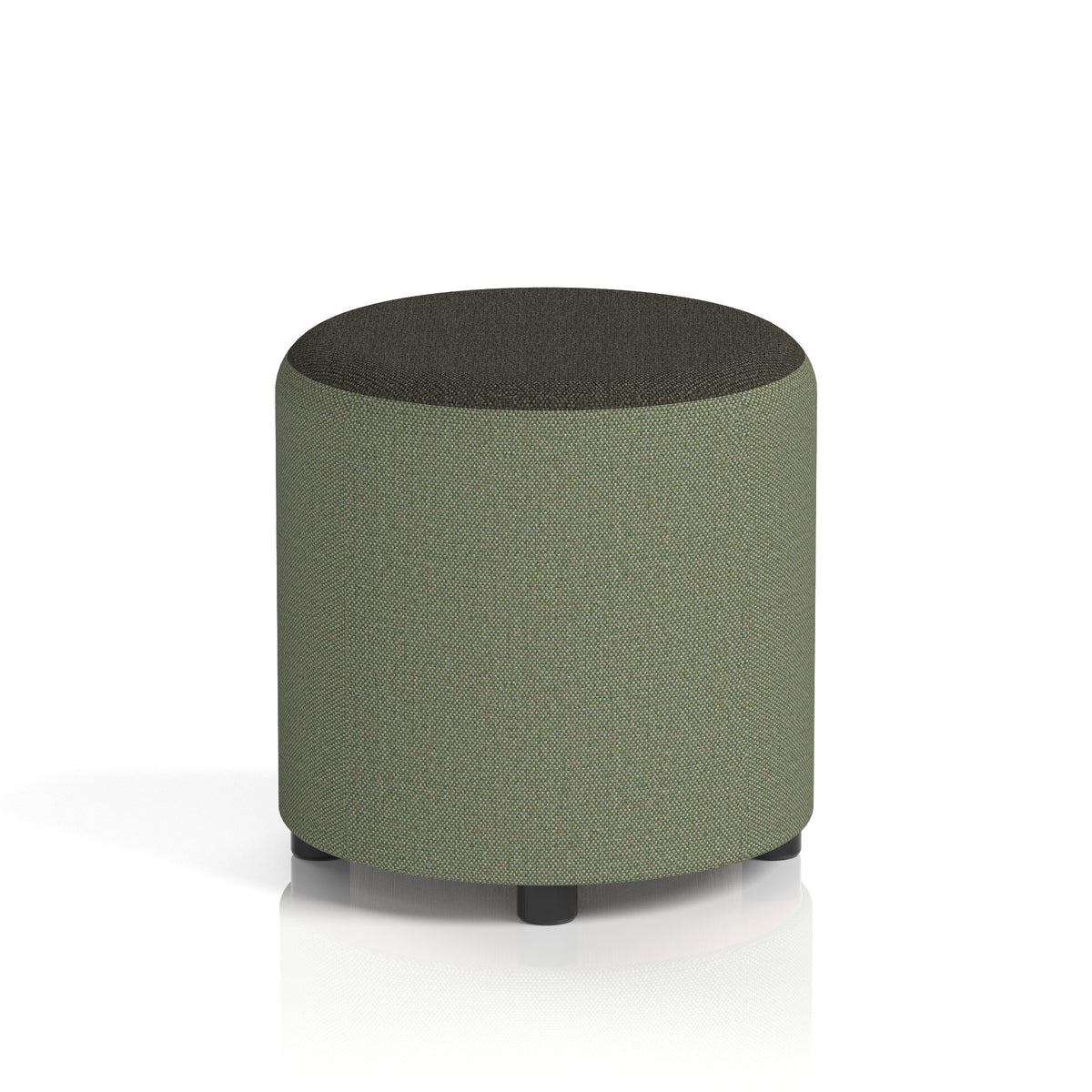 Commercial Round Stool – Two Tone | Crib 5 Contract Main Line Flax - Monument Body Temple Top - Industrious Decor