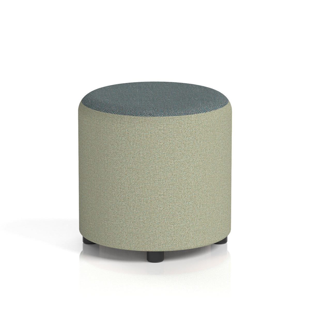 Commercial Round Stool – Two Tone | Crib 5 Contract Main Line Flax - Newbury Body Westminster Top - Industrious Decor