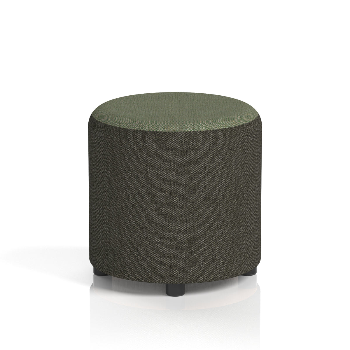Commercial Round Stool – Two Tone | Crib 5 Contract Main Line Flax - Temple Body Monument Top - Industrious Decor