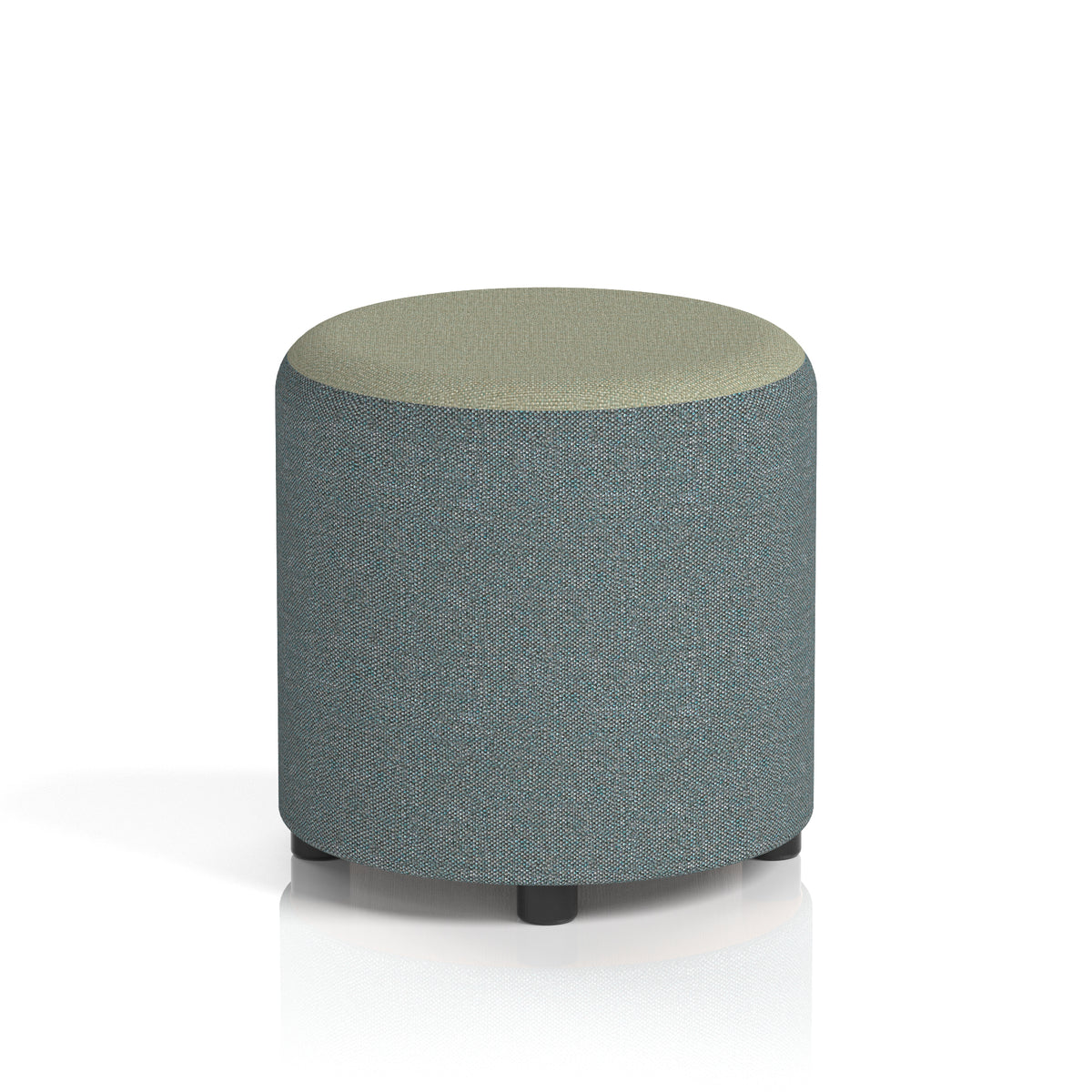 Commercial Round Stool – Two Tone | Crib 5 Contract Main Line Flax - Westminster Body Newbury Top - Industrious Decor