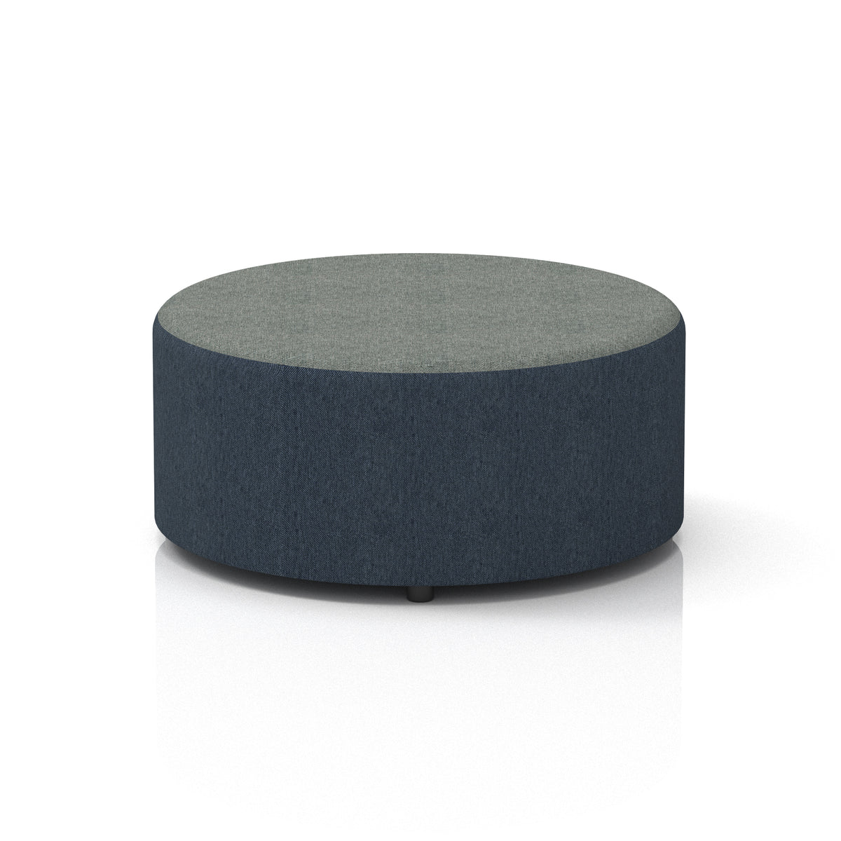 Commercial Large Round Stool – Two Tone | Crib 5 Contract Large Rivet - Crucible Body Prime Top - Industrious Decor