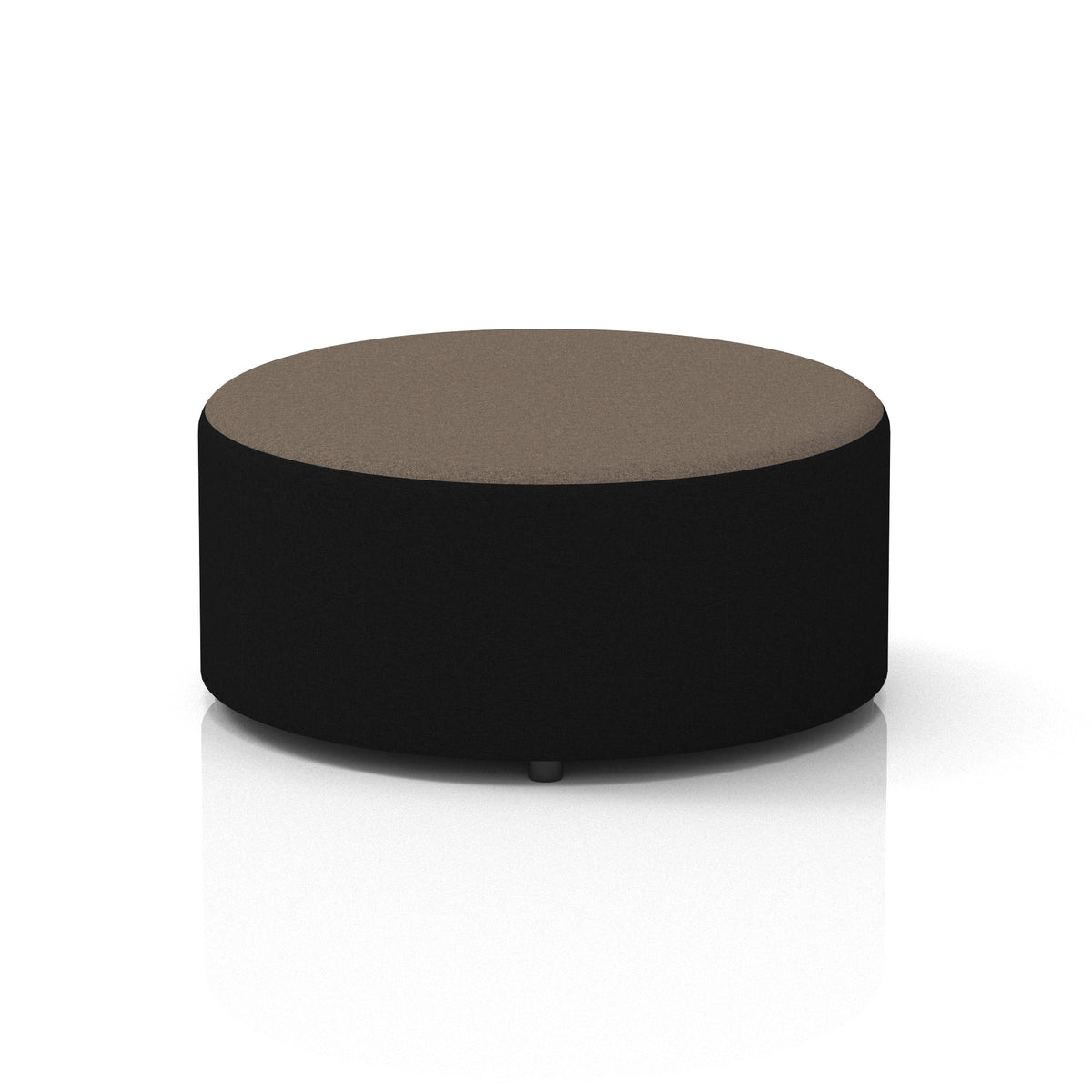 Commercial Large Round Stool – Two Tone | Crib 5 Contract Large X2 - Diameter Body Theory Top - Industrious Decor