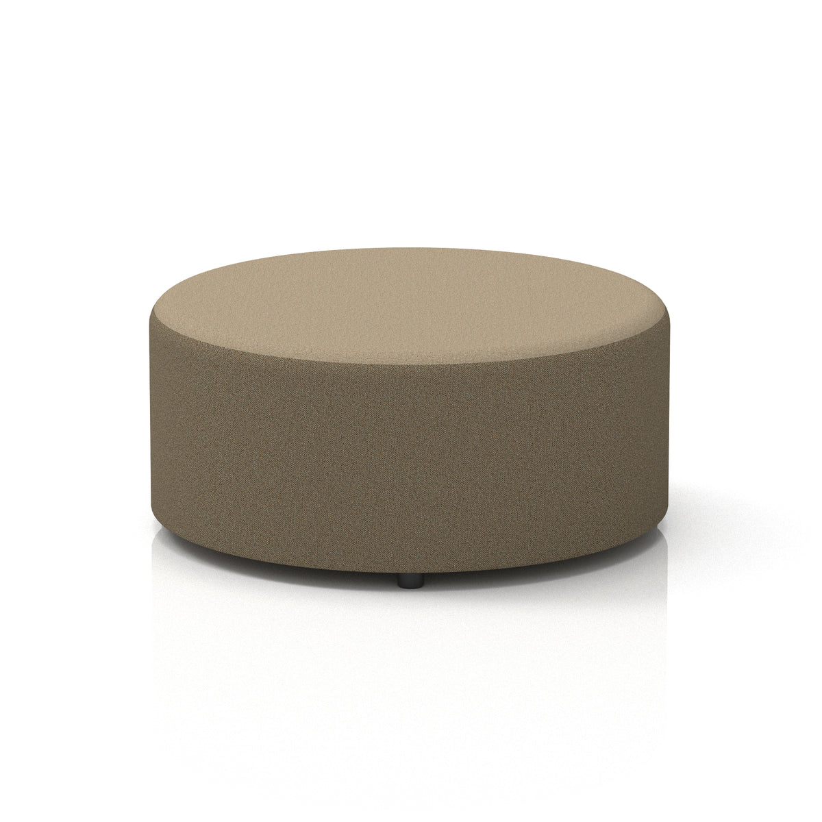 Commercial Large Round Stool – Two Tone | Crib 5 Contract Large Main Line Flax - Bank Body Upminster Top - Industrious Decor