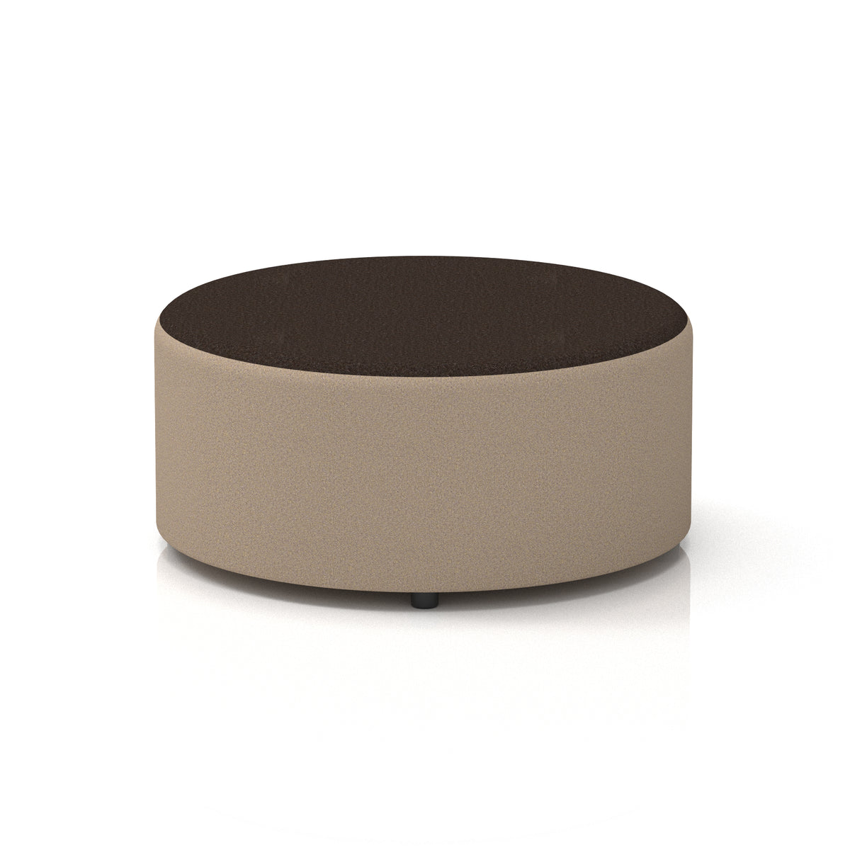 Commercial Large Round Stool – Two Tone | Crib 5 Contract Large Synergy - Affix Body Wed Top - Industrious Decor