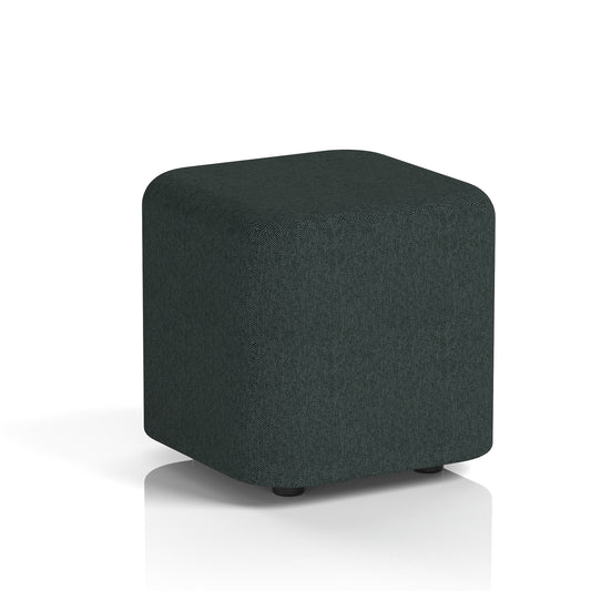 Fitz Upholstered Square Stool - Industrious Decor