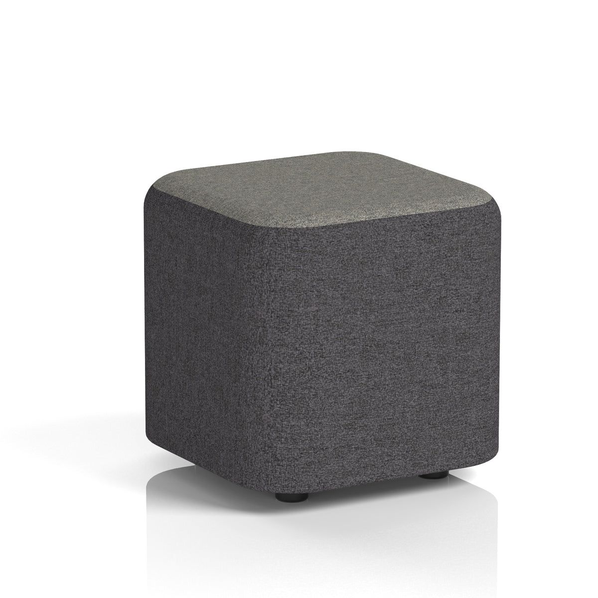 Commercial Square Stool – Two Tone | Crib 5 Contract X2 - Arithmetic Body Number Top - Industrious Decor