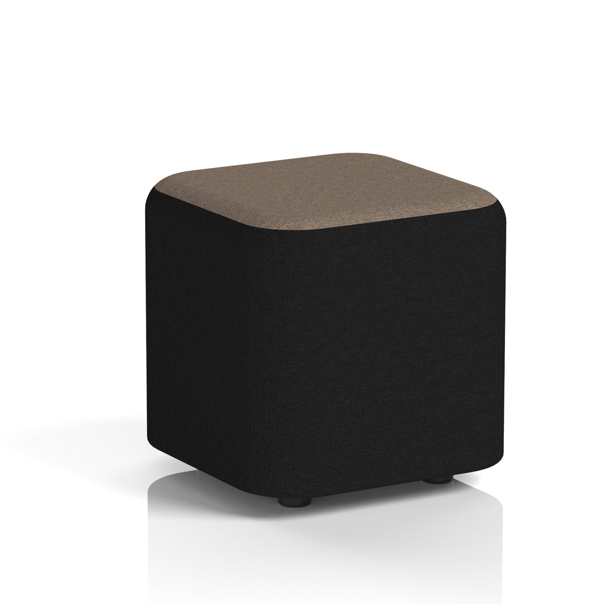 Commercial Square Stool – Two Tone | Crib 5 Contract X2 - Diameter Body Theory Top - Industrious Decor