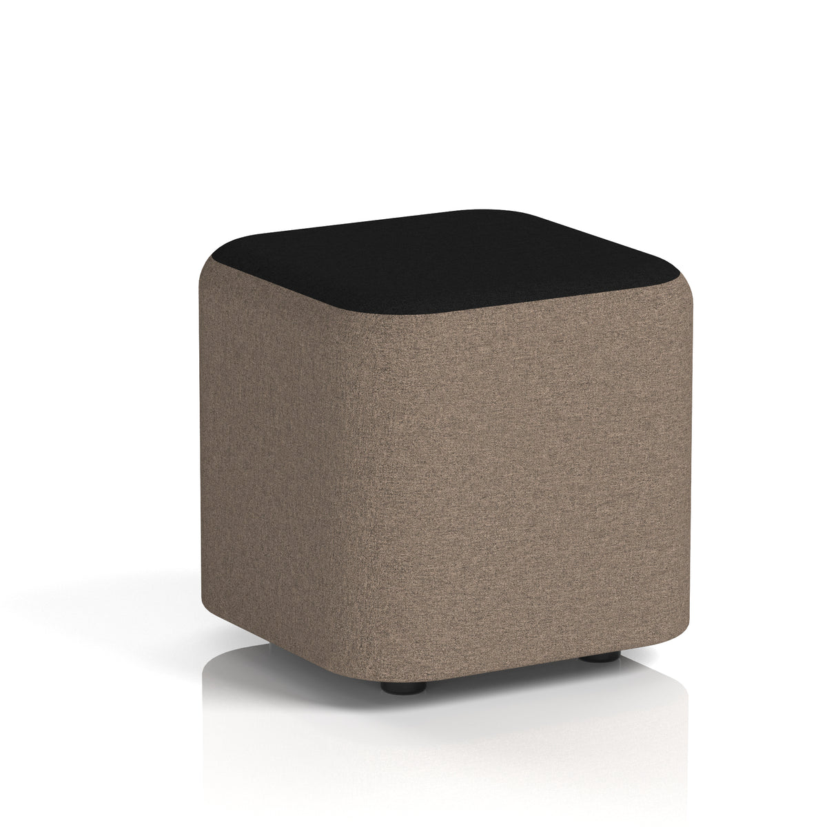 Commercial Square Stool – Two Tone | Crib 5 Contract X2 - Theory Body Diameter Top - Industrious Decor