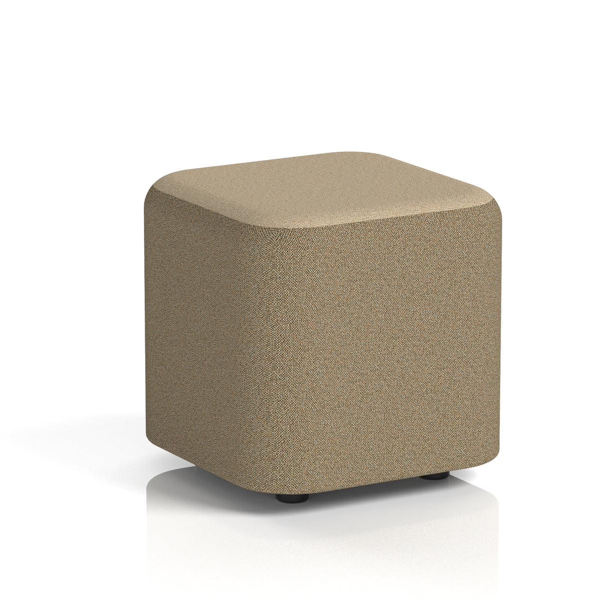 Commercial Square Stool – Two Tone | Crib 5 Contract Main Line Flax - Bank Body Upminster Top - Industrious Decor