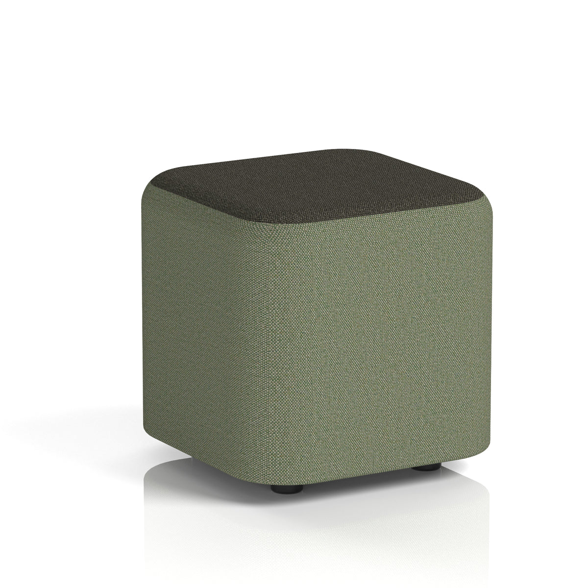 Commercial Square Stool – Two Tone | Crib 5 Contract Main Line Flax - Monument Body Temple Top - Industrious Decor
