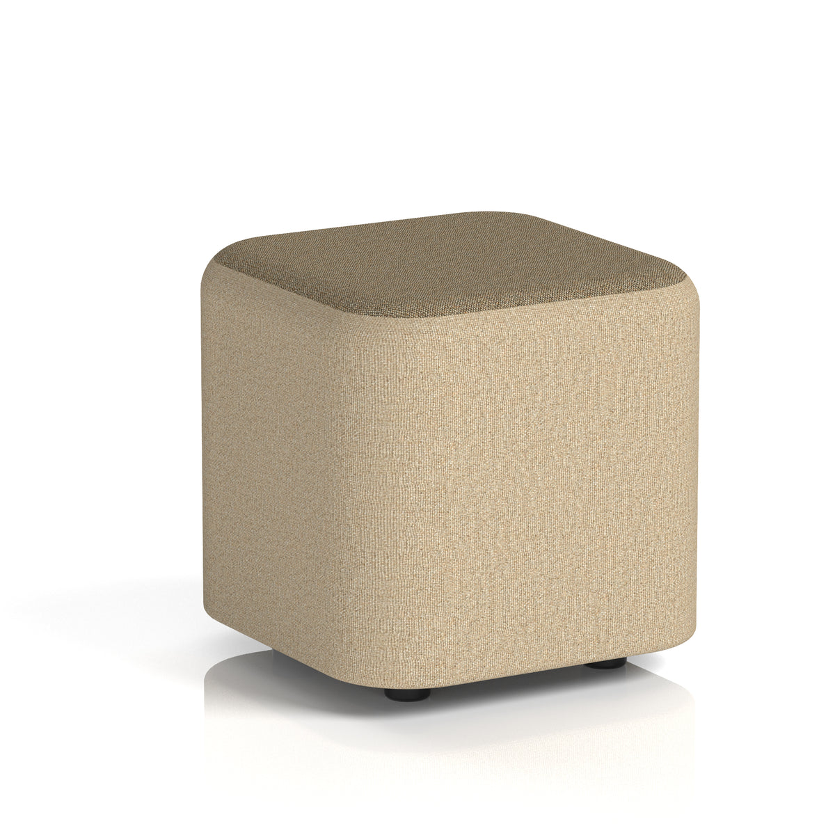 Commercial Square Stool – Two Tone | Crib 5 Contract Main Line Flax - Upminster Body Bank Top - Industrious Decor