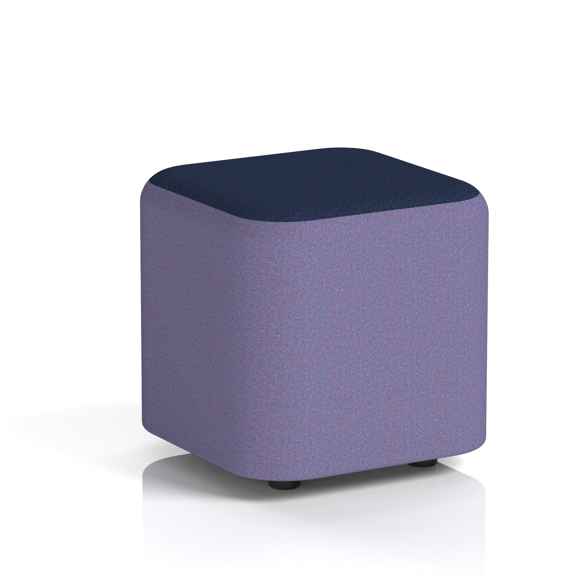 Commercial Square Stool – Two Tone | Crib 5 Contract Synergy - Order Body Alike Top - Industrious Decor