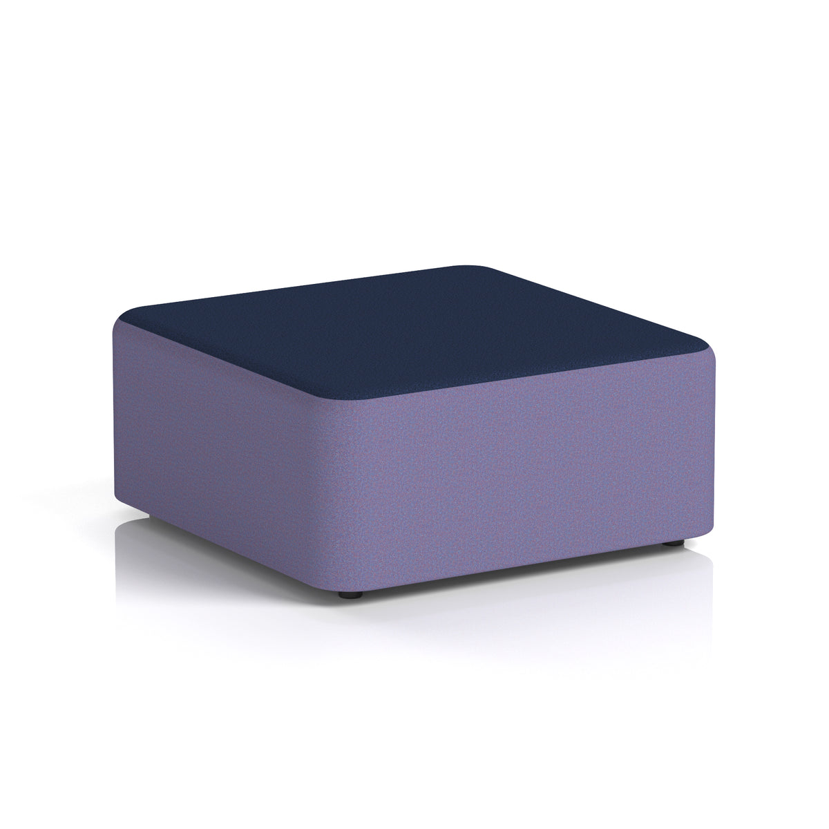 Commercial Large Square Stool – Two Tone | Crib 5 Contract Synergy - Order Body Alike Top - Industrious Decor