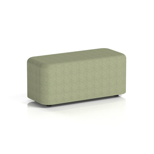 Commercial Rectangular Stool – Single Tone | Crib 5 Contract Rivet - Burnish Body And Top - Industrious Decor