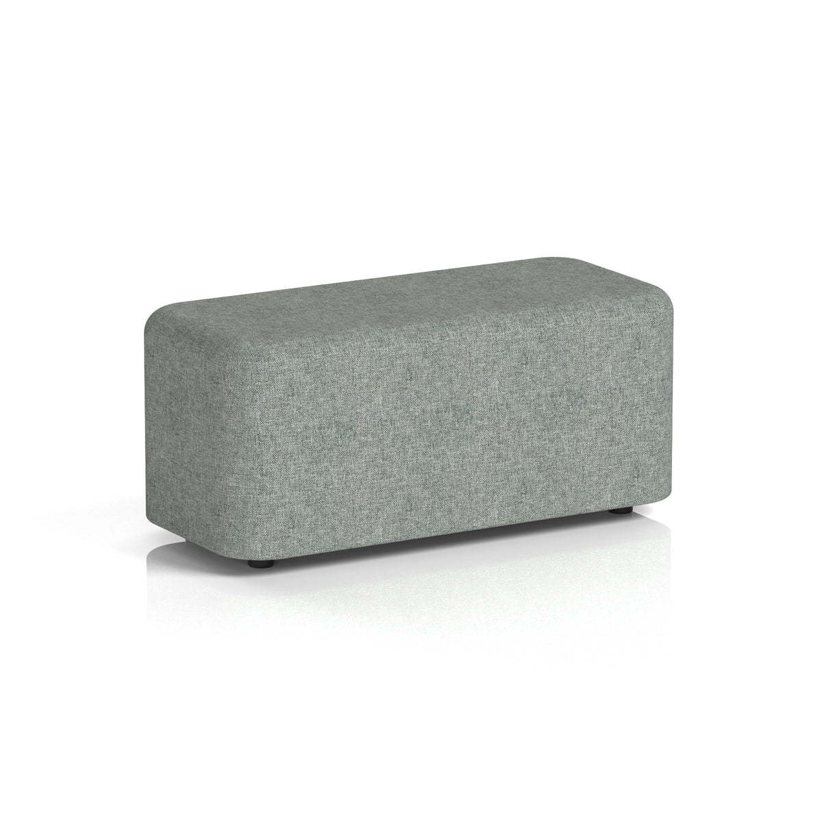 Commercial Rectangular Stool – Single Tone | Crib 5 Contract Rivet - Prime Body And Top - Industrious Decor