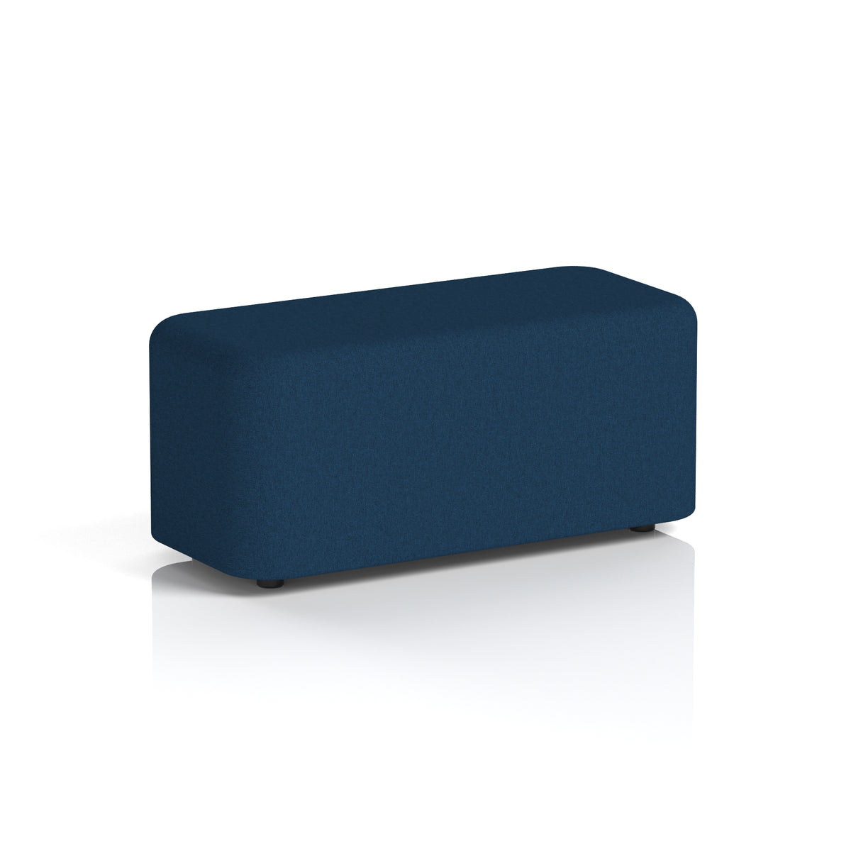 Commercial Rectangular Stool – Single Tone | Crib 5 Contract X2 - Calculus Body And Top - Industrious Decor