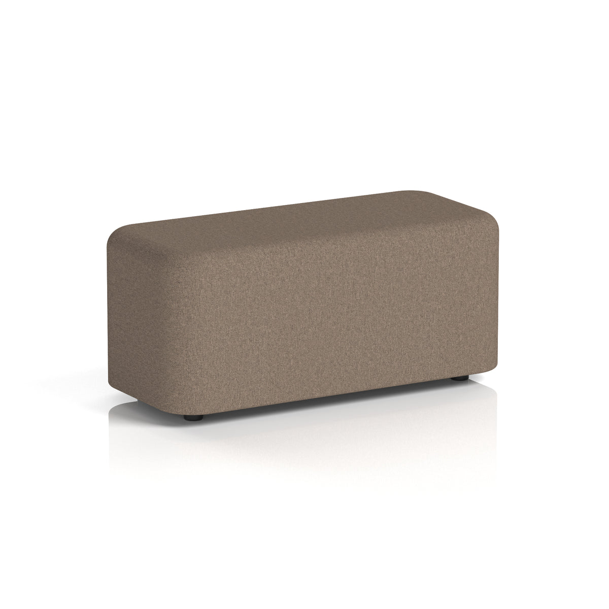 Commercial Rectangular Stool – Single Tone | Crib 5 Contract X2 - Theory Body And Top - Industrious Decor