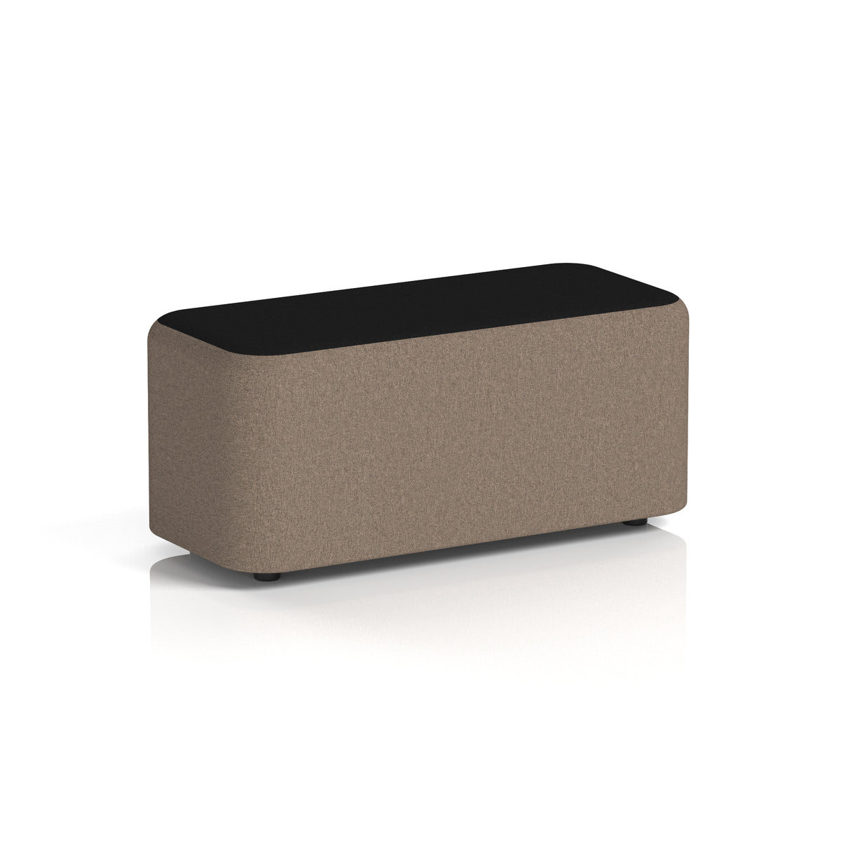 Commercial Rectangular Stool – Two Tone | Crib 5 Contract X2 - Theory Body Diameter Top - Industrious Decor
