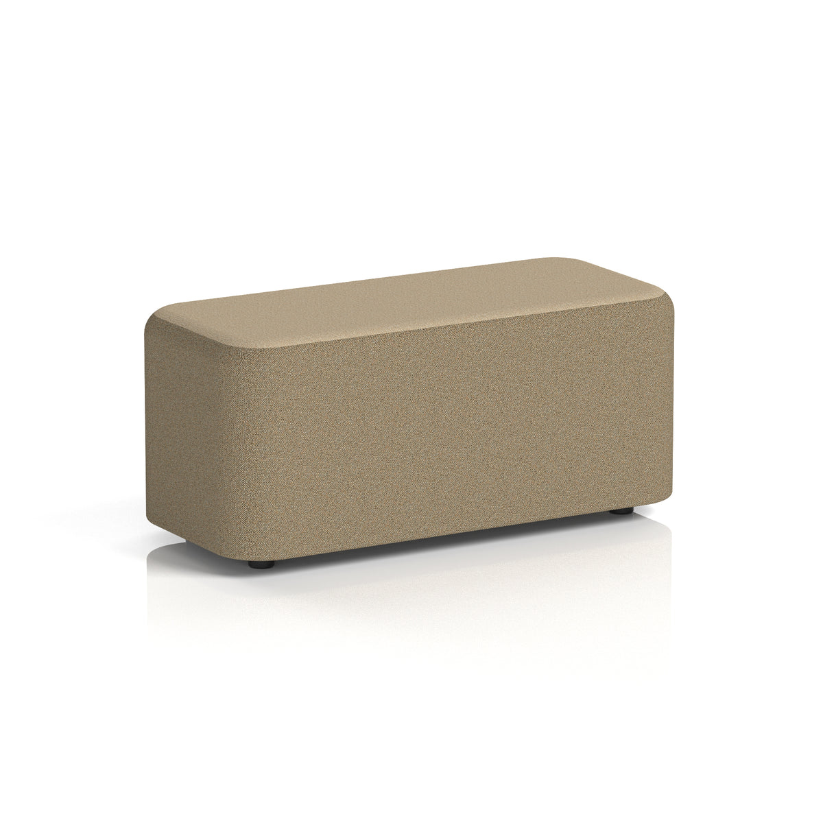 Commercial Rectangular Stool – Two Tone | Crib 5 Contract Main Line Flax - Bank Body Upminster Top - Industrious Decor