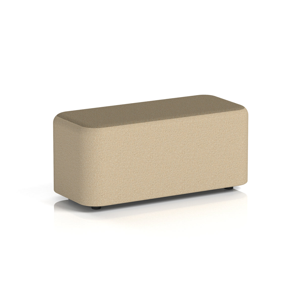 Commercial Rectangular Stool – Two Tone | Crib 5 Contract Main Line Flax - Upminster Body Bank Top - Industrious Decor