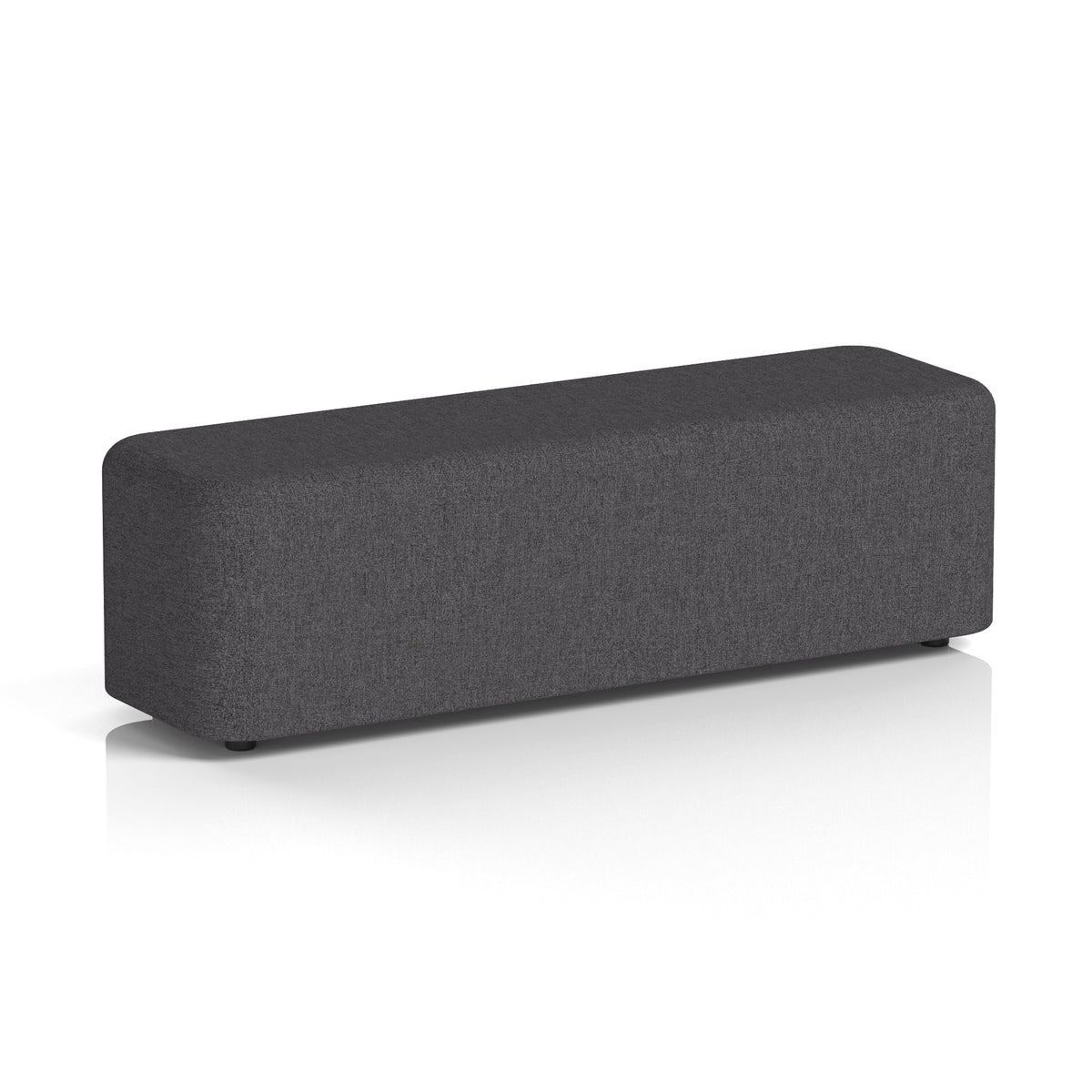 Commercial Large Rectangular Stool – Single Tone | Crib 5 Contract Large X2 - Arithmetic Body And Top - Industrious Decor