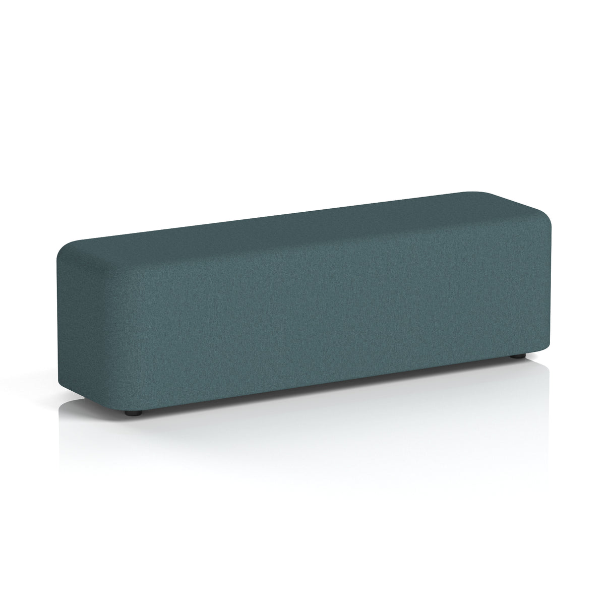 Commercial Large Rectangular Stool – Single Tone | Crib 5 Contract Large X2 - Polygon Body And Top - Industrious Decor