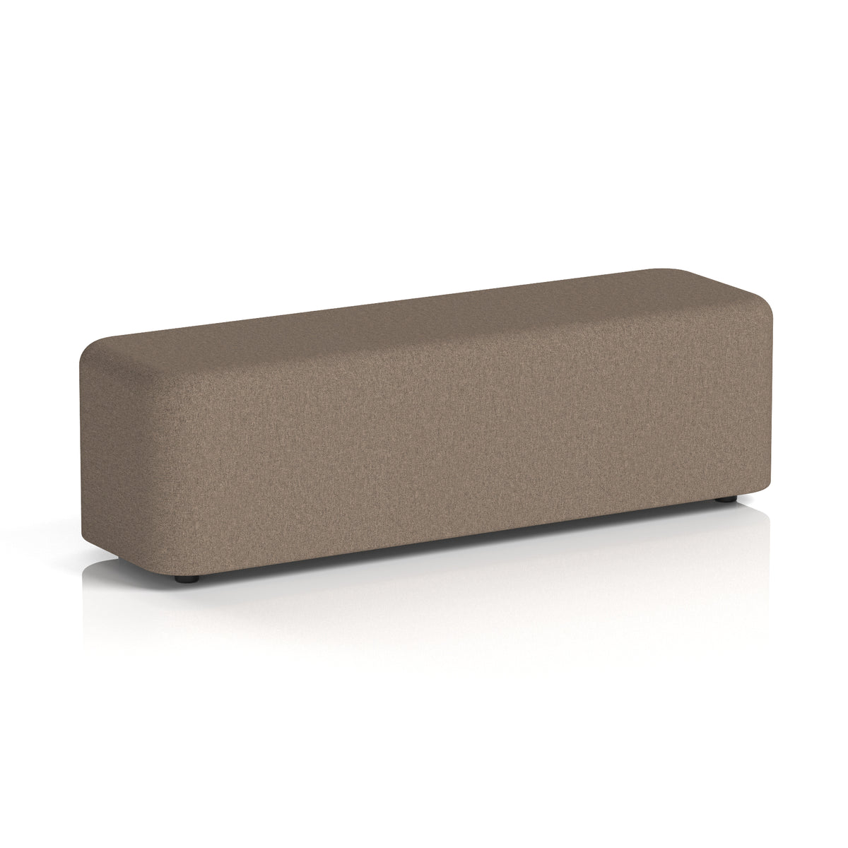 Commercial Large Rectangular Stool – Single Tone | Crib 5 Contract Large X2 - Theory Body And Top - Industrious Decor