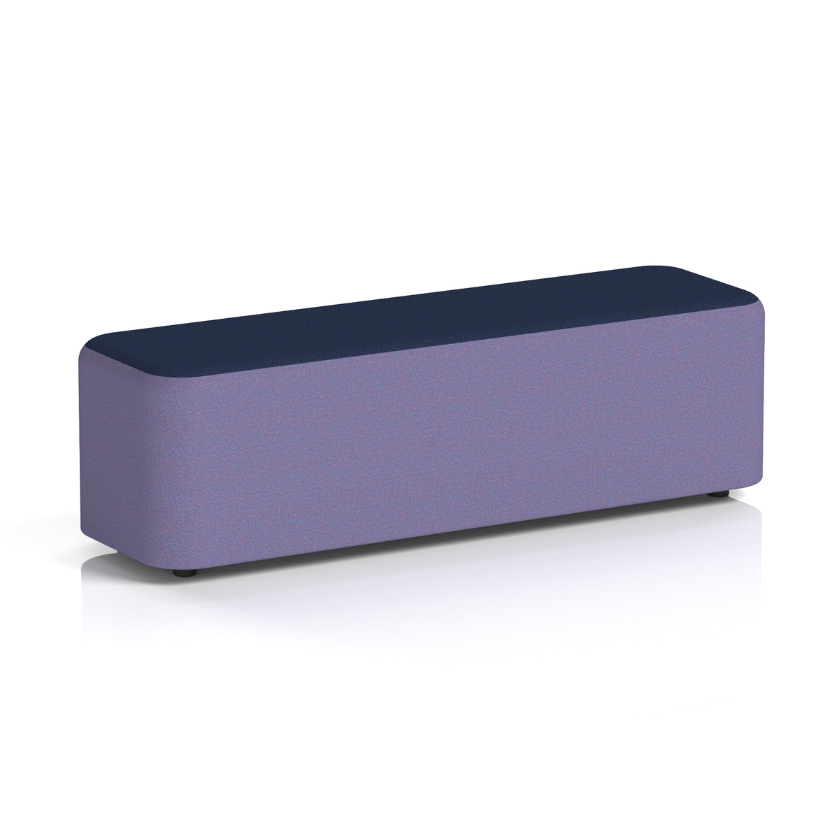 Commercial Large Rectangular Stool – Two Tone | Crib 5 Contract Synergy - Order Body Alike Top - Industrious Decor
